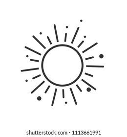 Summer Vector Template Design Illustration