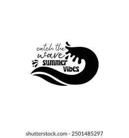 Summer Vibe , Cut File design, Beach Party Vector Pack, Tropical Paradise Vector art, Summertime funny Quote, Eps file