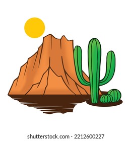 Summer Vibe Themed Colored Drawing