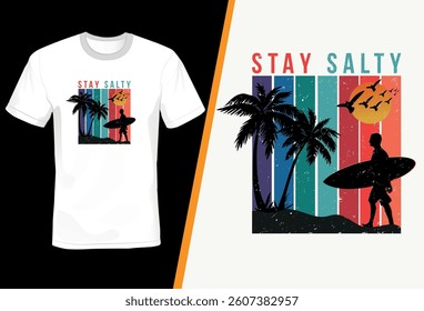 Summer Vibes Collection: Trendy Beach, Surfing, Sunset and Ocean-Inspired T-Shirt Designs for Endless Sunshine Days