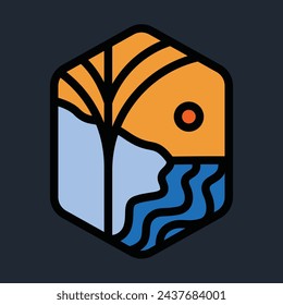 Summer vibes graphic illustration vector art t-shirt design