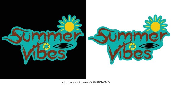 Summer Vibes Holidays Vector T Shirt Design
