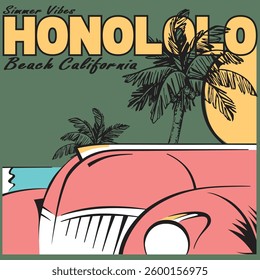 Summer Vibes Honolulu Beach California