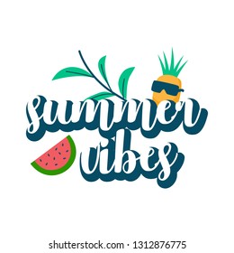 Summer Vibes Illustration Design