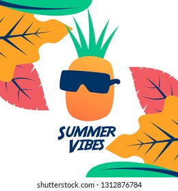 Summer Vibes Illustration Design