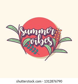 Summer Vibes Illustration Design