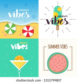 Summer Vibes Illustration Design