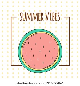Summer Vibes Illustration Design
