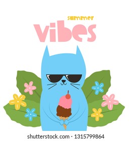 Summer Vibes Illustration Design