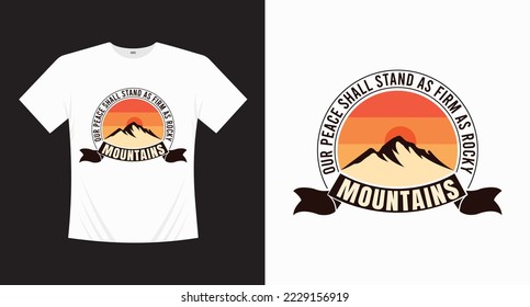Summer vibes modern t-shirt design template