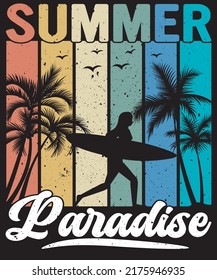 Summer Vibes Summer Paradise Design