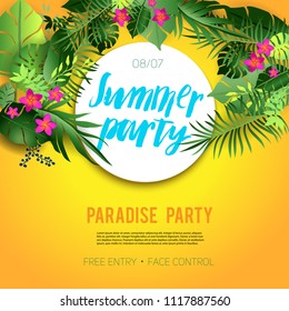 Summer vibes party