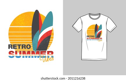 Summer Vibes Print. Best Holiday in California and fun surfing this season. 