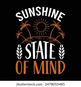 Summer Vibes Printable Vector Design