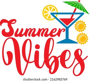 
Summer vibes - SVG graphic design.. svg