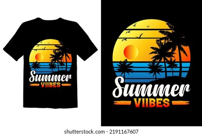 Summer Vibes Summer T Shirt