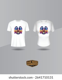 Summer vibes T Shirt Cute Music Tools Hand Drawn