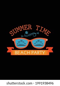 Summer vibes t shirt design