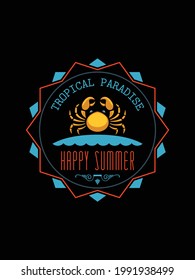 Summer vibes t shirt design