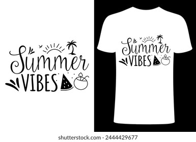 Summer  vibes T- shirt Design, Shady beach Summer -shirt Sunshine on my Mind, Summer typography, vibes, Sun, fashion ,print vector-shirt Design.