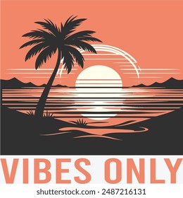  Summer vibes summer t shirt design