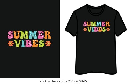 Summer Vibes T Shirt Design