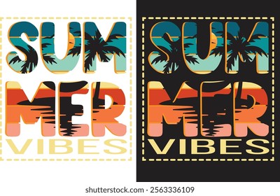 Summer Vibes t shirt design