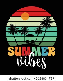 summer vibes , summer t shirt design print  