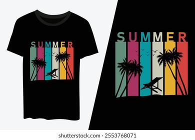 Summer vibes t-shirt, beach t shirt, Summer t-shirt design