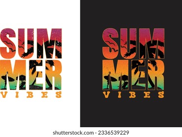 VERANO VIBES T-SHIRT DESIGN VERANO