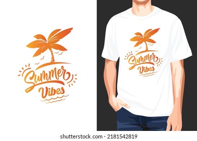 Summer Vibes T-shirt, Summer T-shirt, Vacation shirt, Family Vacation T-shirt, Vacation Clothing, Summer Vibes Shirt, Summer Tee, T-shirt design