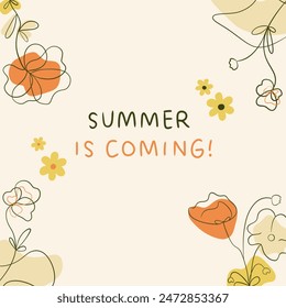 Diseño de Ilustración vectorial de Summer Vibes