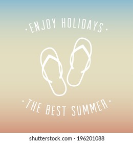 summer vintage background