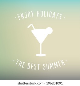 summer vintage background