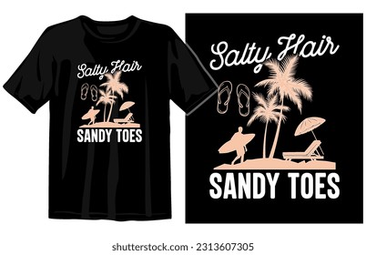 Summer vintage t shirt design, Summer Tee design vector, Summer Beach Vacation T Shirts, Summer Surfing T Shirt