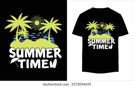 Summer vintage t shirt design, Summer vector, Summer Beach Vacation T Shirts, Surfing T Shirt.