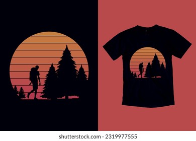 Summer Vintage Trendy T-Shart Design