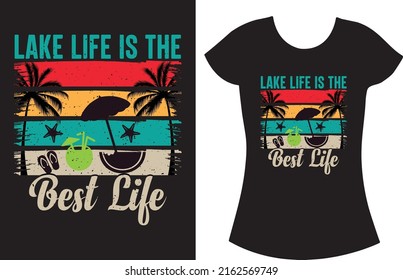 Summer vintage t-shirt design. Beach sunshine t shirt design. Funny gift t-shirt design.