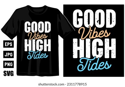 Sommervintage Vektor T-Shirt Design, Surf T-Shirt Vektorgrafik, Sommer Sunset T-Shirt, Surf und Strand. Vintage-Stranddruck