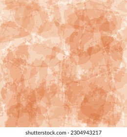 Summer watercolor seamless vector pattern. Distressed warm summer texture background.