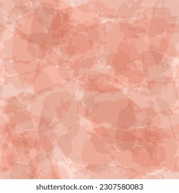 Summer watercolor seamless vector pattern. Distressed warm summer texture background.