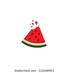Summer watermelon design template
