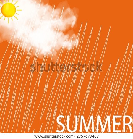 SUMMER word with Grunge scribble texture background.jpg