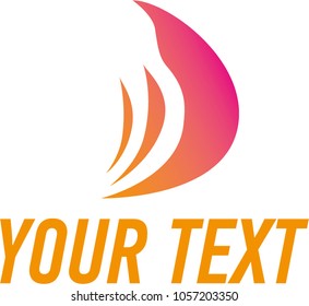 summer yacht and text