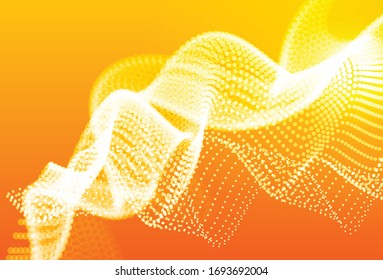 Summer yellow abstract amber web page background