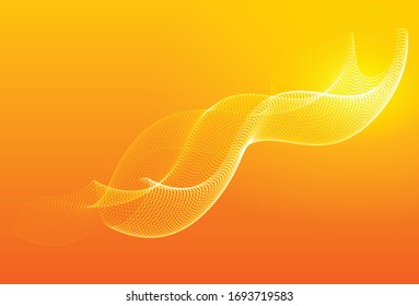 Fondo de página web abstracta amarillo veraniego