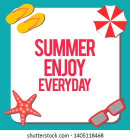 summertime. happy summer. colorful summer you can use for background and banner
