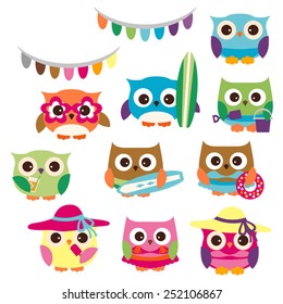 Summertime owls.