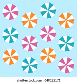 summer-umbrella-background-vector