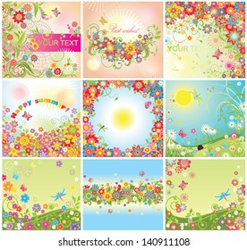 Summery cards